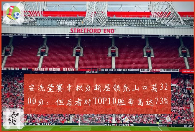 安洗莹赛季积分断层领先山口茜3200分，但后者对TOP10胜率高达73%显韧性